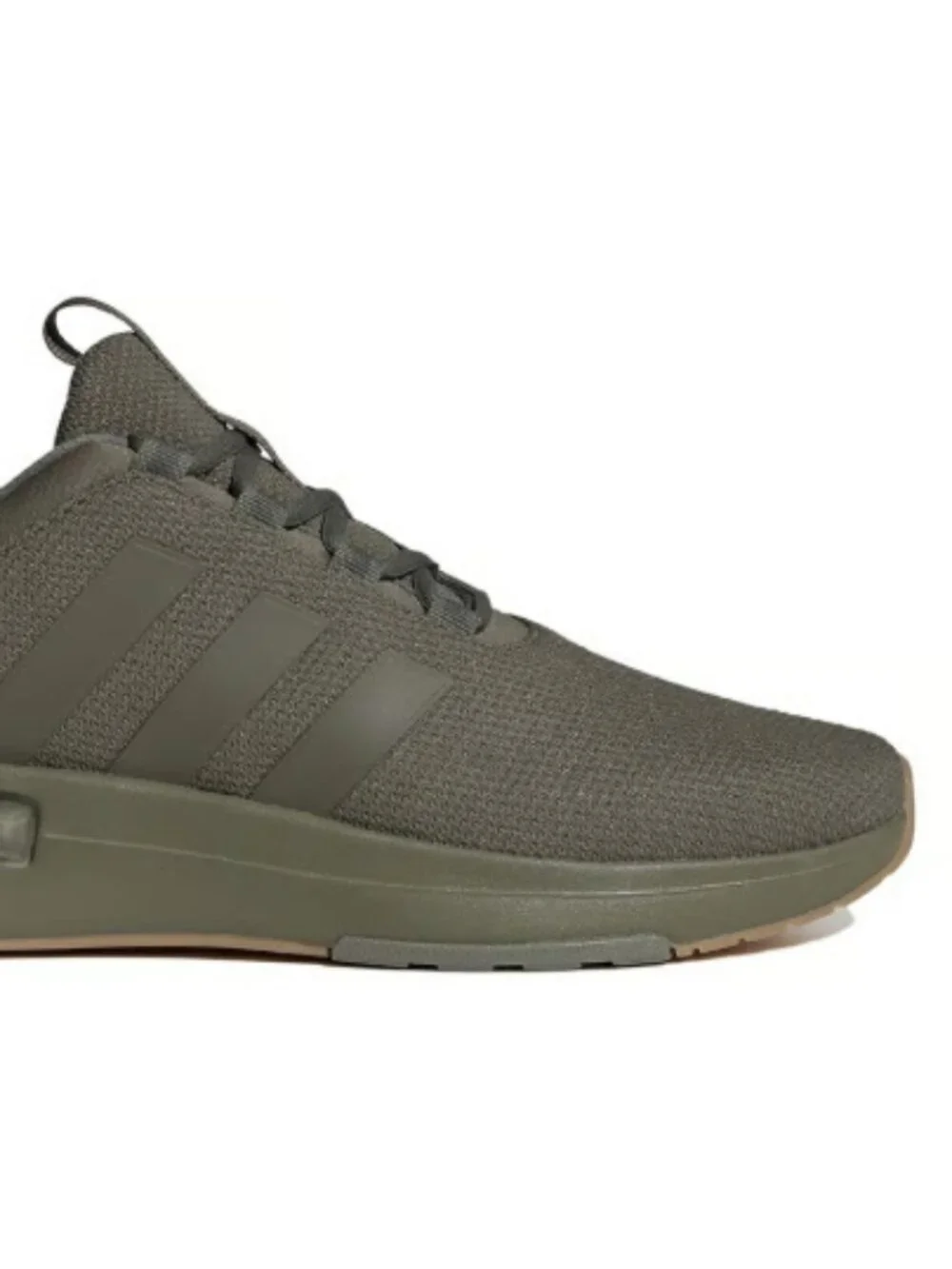 adidas Racer TR23 Sneakers Mens 9.5 NIB Green Cloudfoam Running Shoes